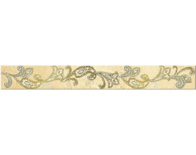 Sfumato Beige Бордюр Paisley - 505x62 мм/39 шт 