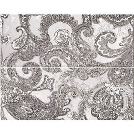 Sfumato Grey Панно Paisley 50,5х40,2 Azori