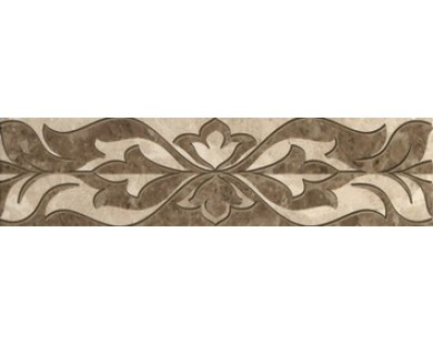 Saloni brown 01 Бордюр 30х7,5 Gracia Ceramica