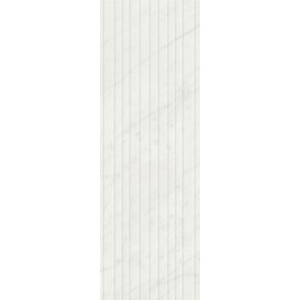 Борсари Плитка настенная белый структура обрезной 12102R 25х75 Kerama Marazzi