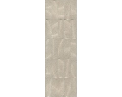 Безана Плитка настенная бежевая структура обрезной 12153R 25x75 Kerama Marazzi